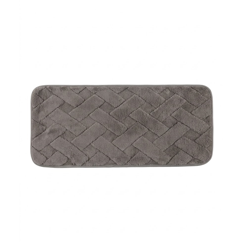 Kit Tapete + Passadeira Antiderrapante Conforto - Bege