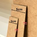 Ver imagem 7 de Ripa Shiplap RBL Kit 40 Unidades em MDF Cru 90 x 05 cm
