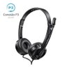 Headset Rapoo Multilaser P2 P3 3.5mm Microfone Sem Ruido Preto H100 - Ra019 - 3