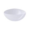 Saladeira Triangular Essential 2,5l Branco Tigela de Plástico Bacia Pipoca Pote Sobremesa Coza - 1