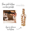 Ver imagem 3 de Kit 02 Porta Rolha Decoração em Ferro Estilo Moderno Dourado