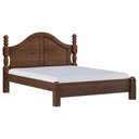 Ver imagem 3 de Cama Casal Queen Clássica 1,60 Linha Ouro Madeira Maciça 2260wn Café Finestra
