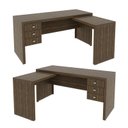 Ver imagem 3 de Mesa para Escritório Me4106 Nogal Tecnomobili