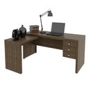 Ver imagem 2 de Mesa para Escritório Me4106 Nogal Tecnomobili