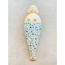 Ver imagem 1 de Escultura Sereia em Cerâmica Reginaldo Xavier Feito a Mão