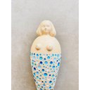 Ver imagem 2 de Escultura Sereia em Cerâmica Reginaldo Xavier Feito a Mão