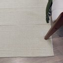 Ver imagem 7 de Tapete Artesanal Beira Cama Kilim Maya Marfim 60 x 90