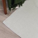 Ver imagem 5 de Tapete Artesanal Beira Cama Kilim Maya Marfim 60 x 90