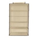 Ver imagem 3 de Organizador Vertical Prateleira Grande 120cm 6 Divisórias Multiuso Sapateira Guarda Roupas Closet