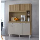 Ver imagem 1 de Kit Duda 2pts Correr 1gav 1,20 Damasco Ripado/ Off White