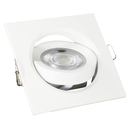 Ver imagem 2 de Kit 5 Luminária Spot Led Embutir Branco Frio Kian 05w 6000k: Quadrado