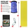 Kit Eletrificador Cerca Eletrica Pet Cão Gato 250M Isolar - 2
