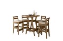 Ver imagem 2 de CONJUNTO BISTRO COM 04 BANQUETAS Cedro Gold 51C