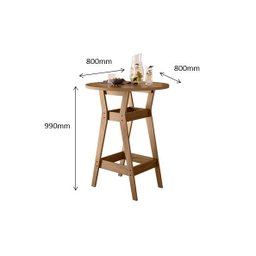 CONJUNTO BISTRO COM 04 BANQUETAS Cedro Gold 51C - 6