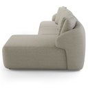 Ver imagem 6 de Sofá 4 Lugares com Chaise Direito Sala Living 288cm Arlo F04 Linho Bege - Lyam Decor