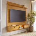 Ver imagem 4 de Painel para Tv até 60 Polegadas Bali 2 Portas com Led Naturale - Colibri
