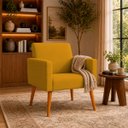 Ver imagem 1 de Poltrona Nina Decorativa para Sala Recepção Manicure Consultório Suede