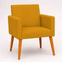 Ver mais imagens de Poltrona Nina Decorativa para Sala Recepção Manicure Consultório Suede