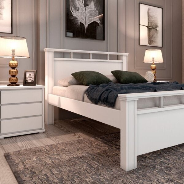 Conjunto Cama Casal 109 e Mesa de Cabeceira 3 Gavetas Stillus Tcil Móveis é boa?