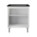 Ver imagem 2 de Balcão Vani para Cooktop 4 Bocas 2 Portas Cozinha Mb1 70cm