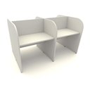 Ver imagem 3 de Espaço de Trabalho Call Center para 4 Pessoas 1,87m Cinza F5 Cor:cinza