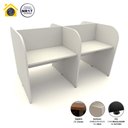 Ver imagem 4 de Espaço de Trabalho Call Center para 4 Pessoas 1,87m Cinza F5 Cor:cinza