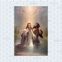 Ver imagem 1 de Placa Decorativa Mdf o Batismo Tamanho 20x27cm