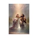 Ver imagem 2 de Placa Decorativa Mdf o Batismo Tamanho 20x27cm