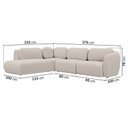 Ver imagem 4 de Sofá Modular 4 Lugares Com Sumiê Orla CabeCasa MadeiraOriginals