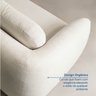 Sofá Modular 4 Lugares Com Sumiê Orla CabeCasa MadeiraOriginals - 11