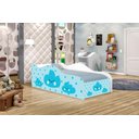 Ver imagem 4 de Mini Cama Like Nuvenzinhas Menino Infantil Com Colchão