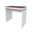 Ver imagem 5 de Escrivaninha Mind com 2 Portas Ipê/Branco Artany