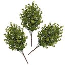 Ver imagem 1 de Kit 3 Buquês de Eucalipto Artificial 40cm com 6 Hastes – Decoração Permanente Elegante