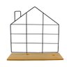 Prateleira Decorativa de Ferro - Casa 29,8cm(A) x29,8cm(L) - 2