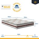 Ver imagem 6 de Cama Box Baú com Colchão de Molas Ensacadas Anjos Classic Queen 158 cm
