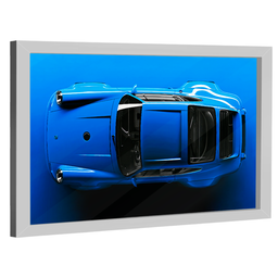 Quadro Decorativo Porsche 911 Azul - 5