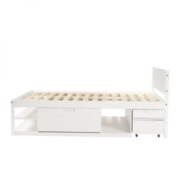 Cama Casal Multifuncional Madeira Maciça Irara Cabecasa Madeiramadeira - 12
