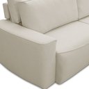 Ver mais imagens de Sofá 4 Lugares Retrátil Reclinável para Sala de Estar 280cm Odilon F04 Linho Creme - Lyam Decor