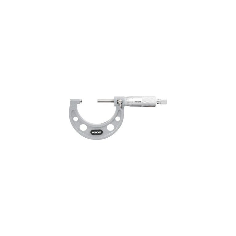 Micrômetro externo 25 mm - 50 mm graduação 0,01 mm MC 050 VONDER