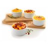 Ramekin Porcelana Branca 77ml Restaurante Liso Cor Branco - 5