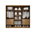 Ver imagem 2 de Guarda Roupas Royal - 6PTS 6GV 2,40m Cumaru