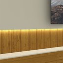 Ver imagem 3 de Home Soberano Reflecta 230 Naturale com Off White com Led