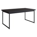 Ver imagem 1 de Mesa Oxford 120x90cm - Preta Mettamobili