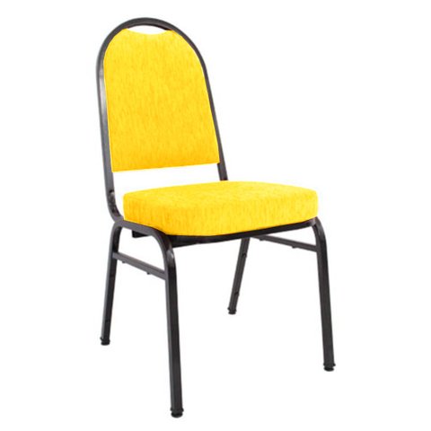Cadeira para Hotel e Auditório Linha Hotel Amarelo