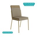 Ver imagem 2 de Conjunto 2 Cadeiras de Jantar Duo Carraro Dourada