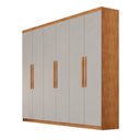 Ver imagem 2 de Guarda Roupa Casal Hera 6 Portas Mdf Rufato