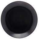 Ver imagem 1 de Prato para Sobremesa de Vidro Opalino 19cm Lyor Diwali Black Mesa Posta Servir Doces e Lanches