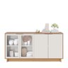 Buffet Itália para Sala de Jantar 4 Portas Freijó / Off White - Bela Móveis - 1