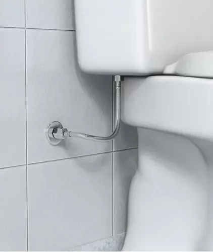 Engate Mangueira Flexível Trançado Aço Inox 60cm Quente Fria - 4