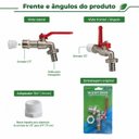 Ver imagem 7 de Torneira Jardim 1/2 com Adaptador 3/4 para Mangueira Western